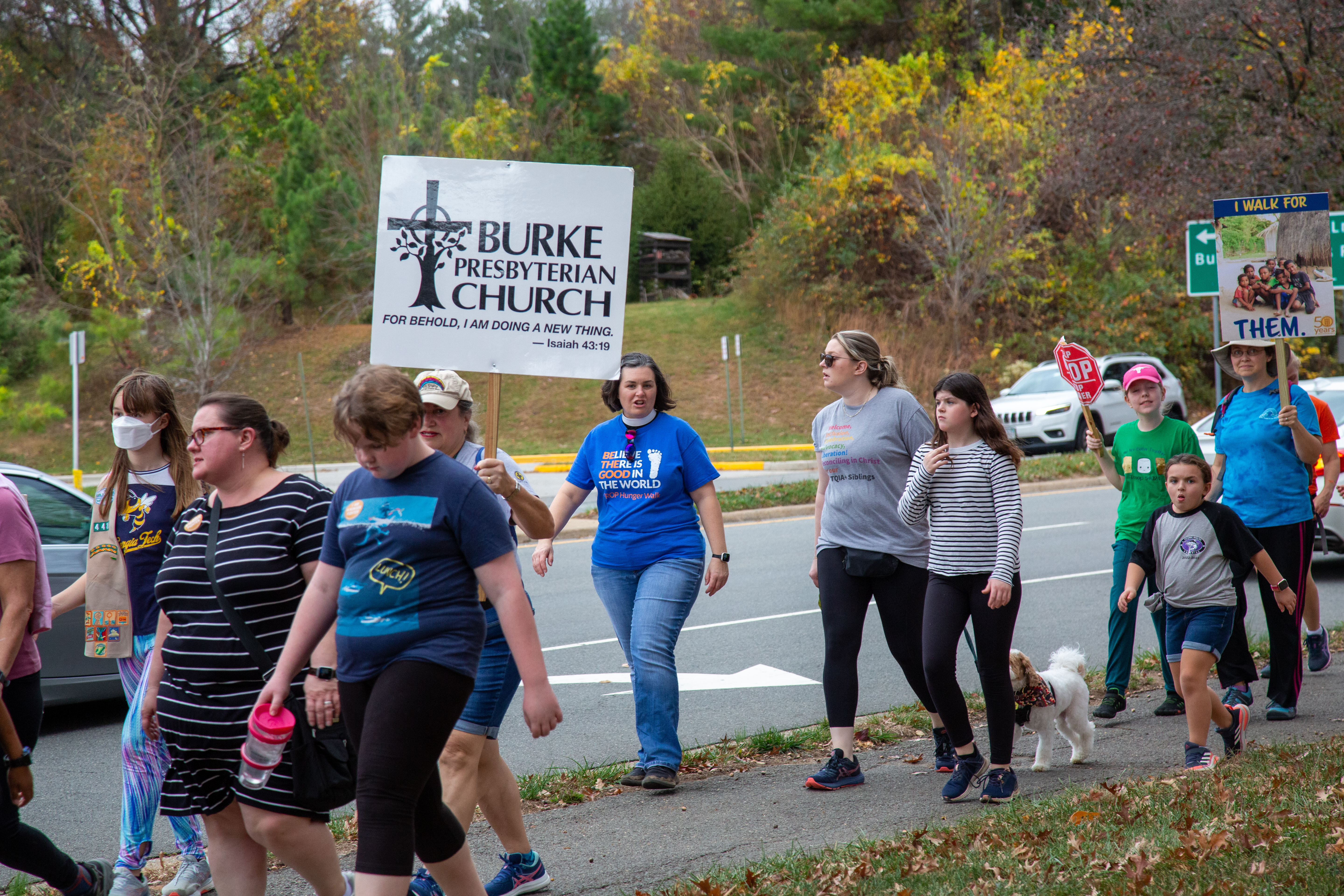 Burke Presbyterian Church is representing!