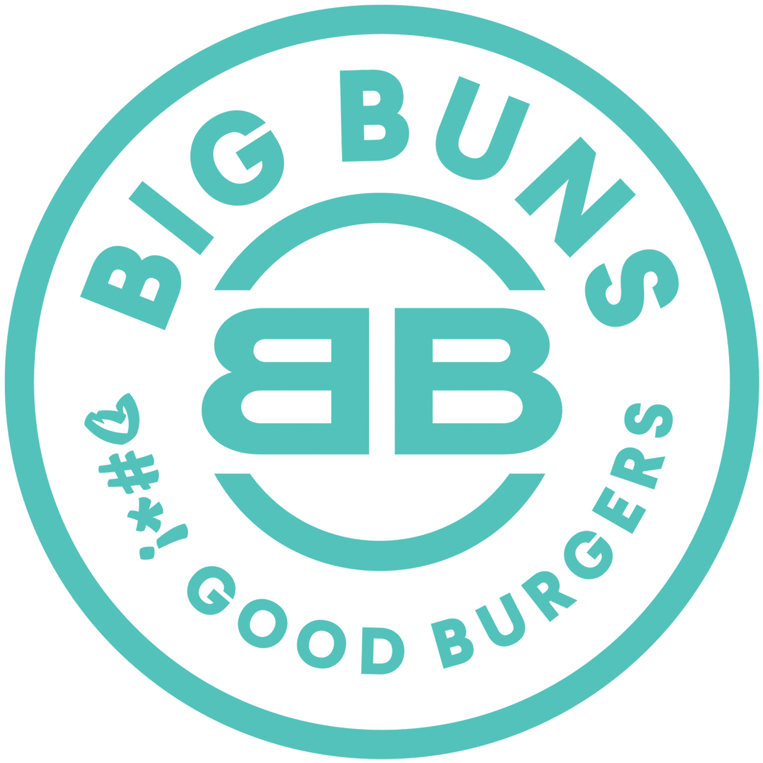Big Buns D#*! Good Burgers Logo